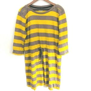 Merona Stripe Drawstring Waist Dress